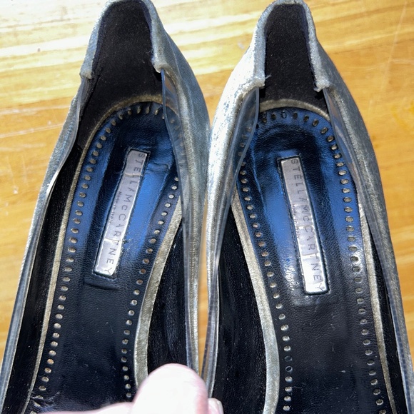 Stella McCartney velvet peep-toe heels 8.5/9.0 - Picture 13 of 14